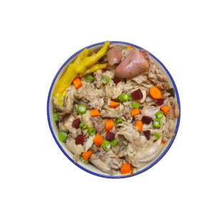 Shredded Chicken with Chicken Organs